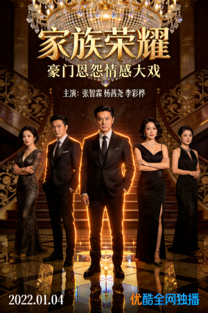 电视剧《家族荣耀》海报 - 豪门恩怨情感大戏